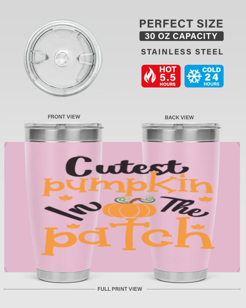 Cutestpumpkininthepatch 66#- fall- Tumbler