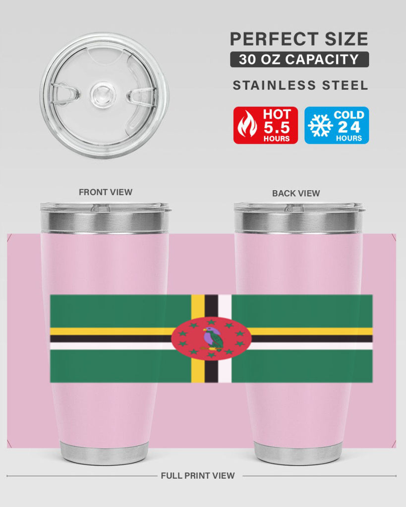 Dominica 149#- world flags- Tumbler