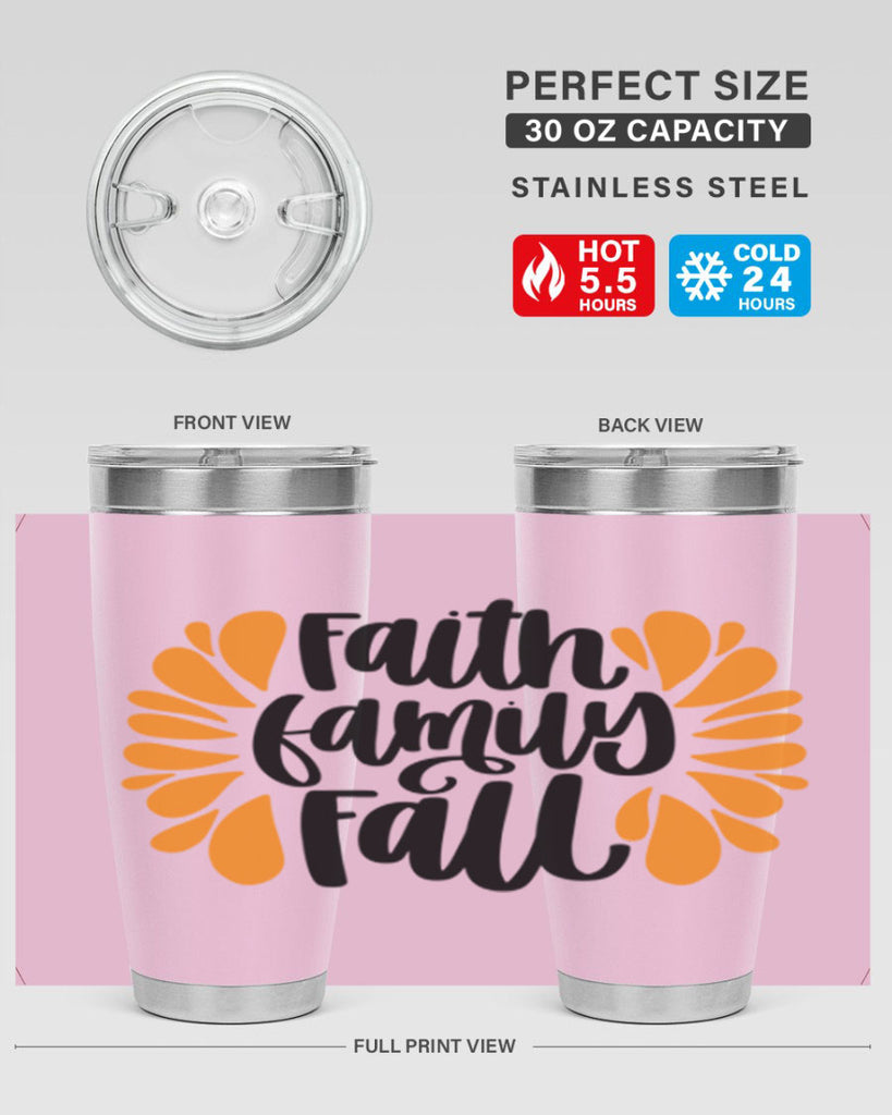 Faith Family Fall 481#- fall- Tumbler