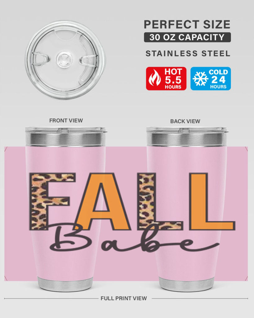 Fall Babe 87#- fall- Tumbler