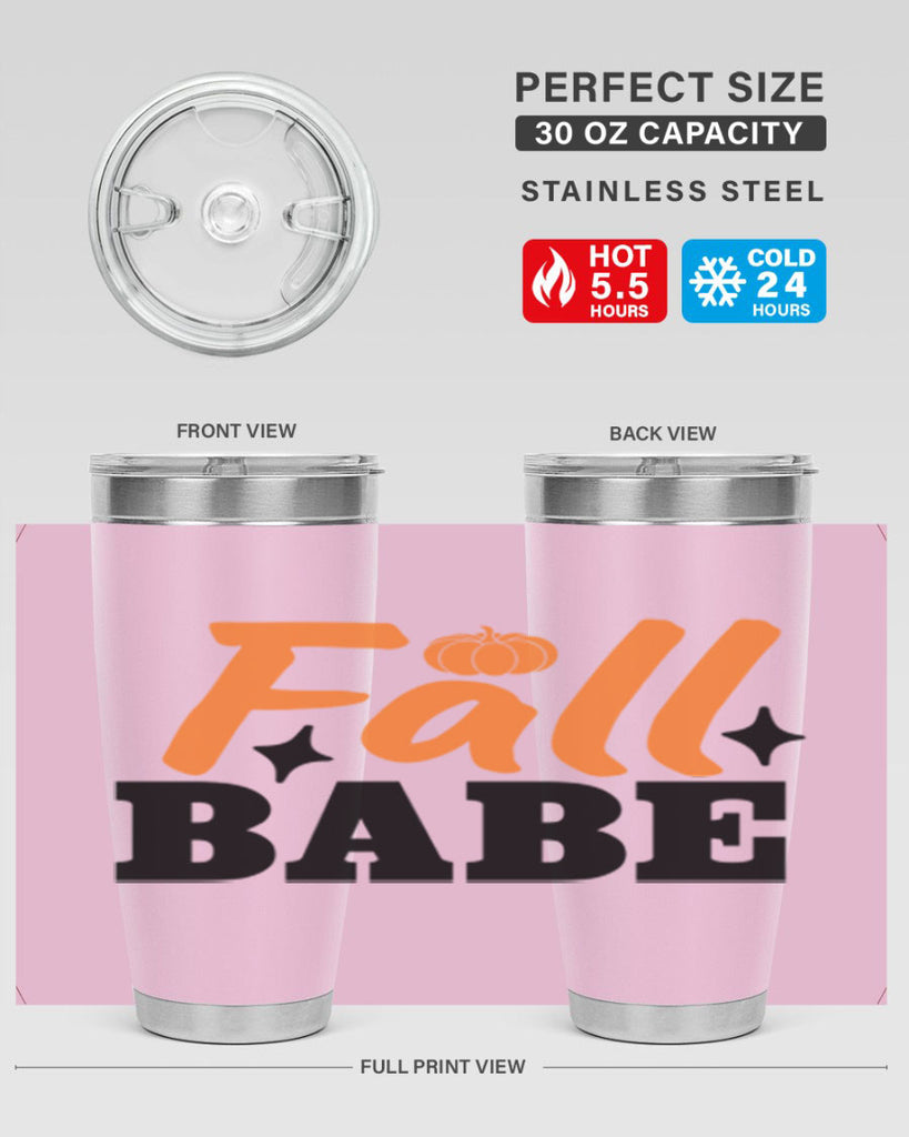 Fall Babe 89#- fall- Tumbler