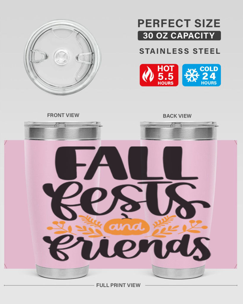 Fall Fests And Friends 484#- fall- Tumbler