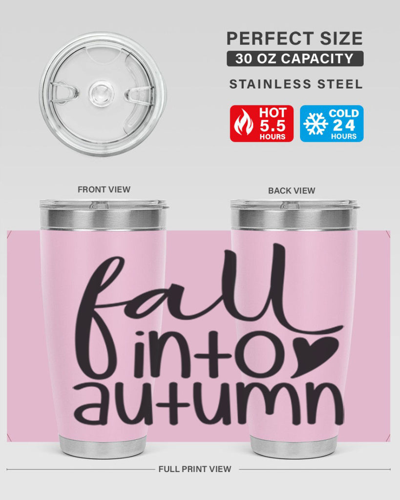 Fall Into Autumn 106#- fall- Tumbler