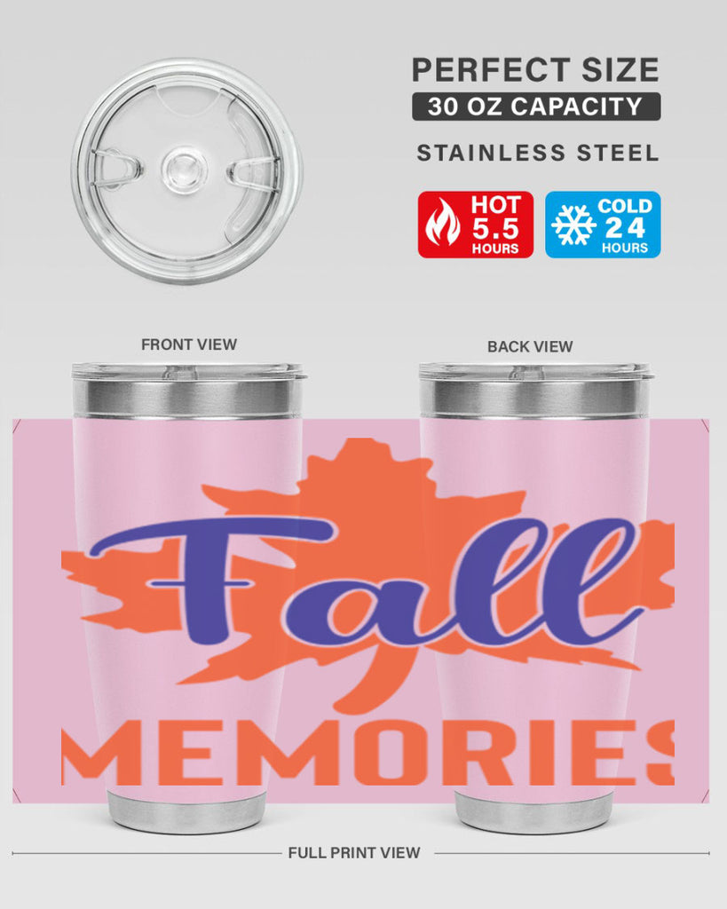 Fall Memories 124#- fall- Tumbler