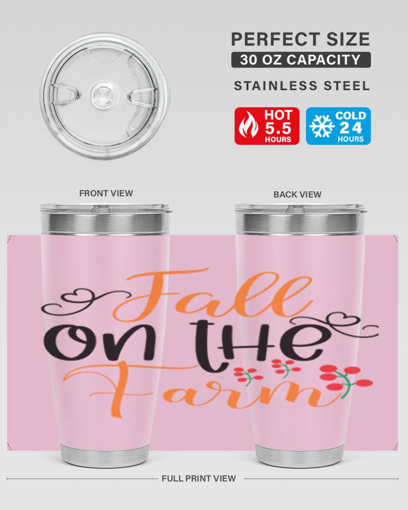 Fall On The Farm 125#- fall- Tumbler