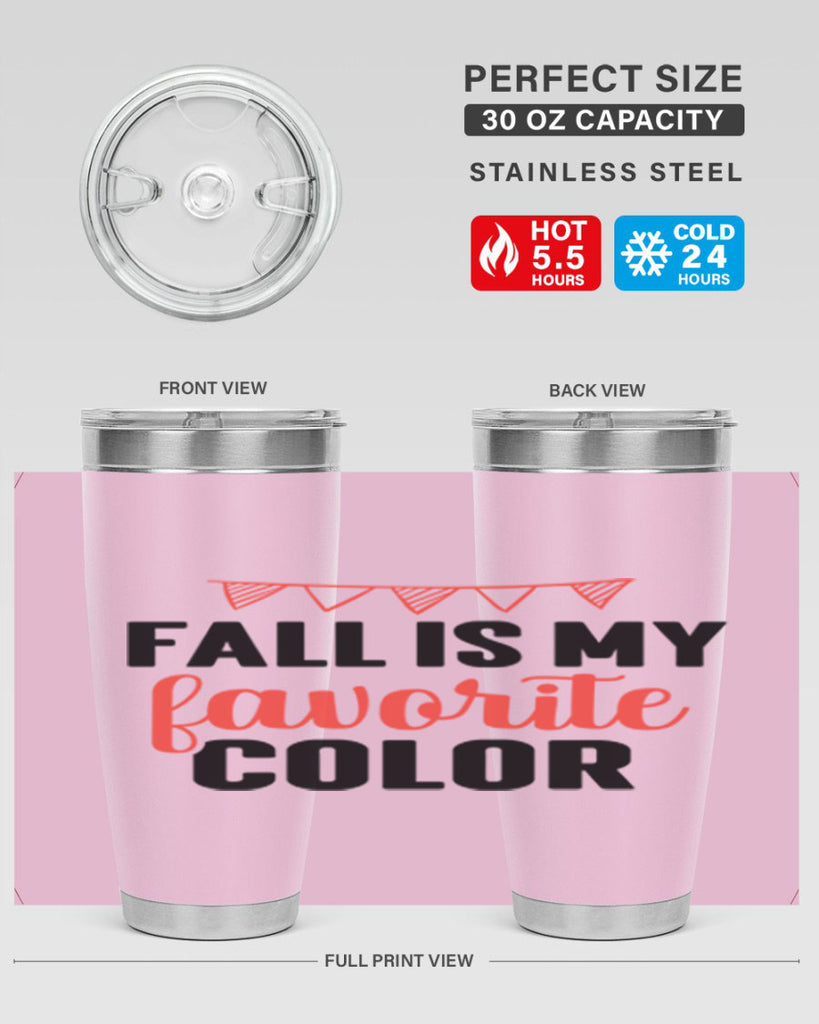 Fall is my favorite color 117#- fall- Tumbler