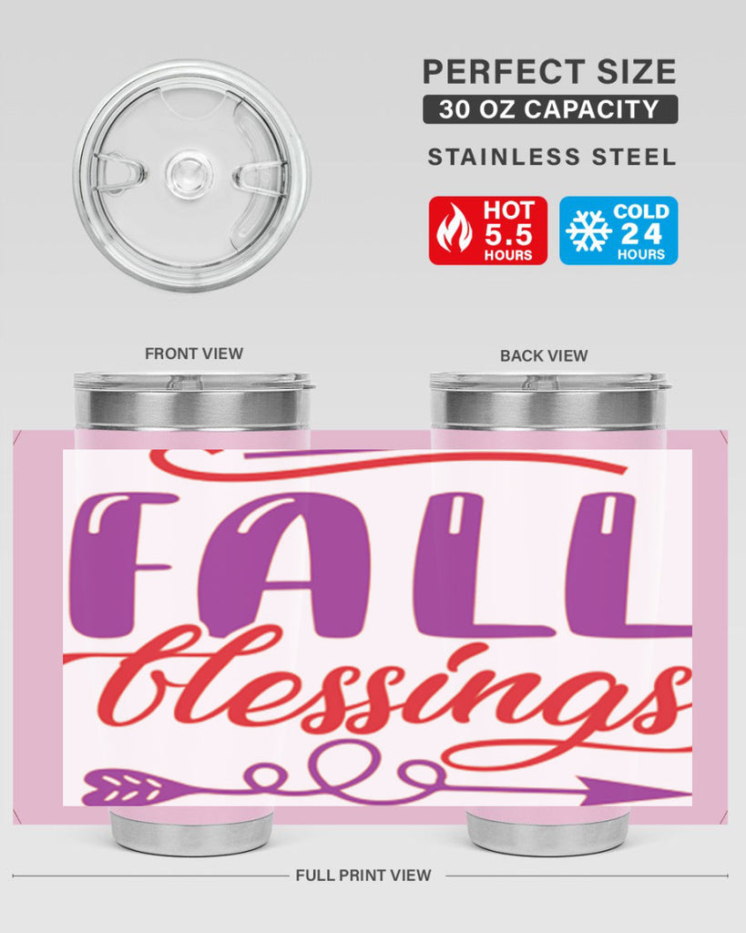 FallBlessingsdesign 146#- fall- Tumbler