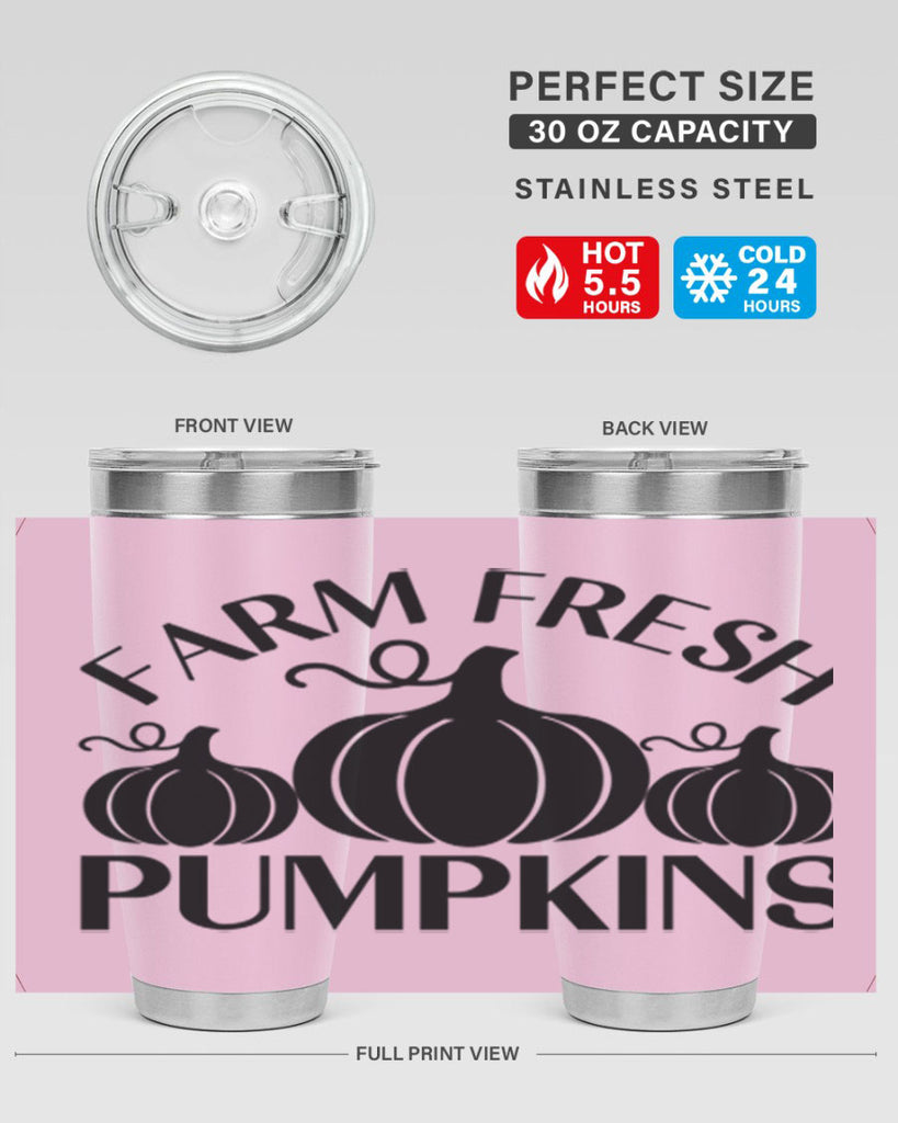 Farm Fresh Pumpkins 176#- fall- Tumbler