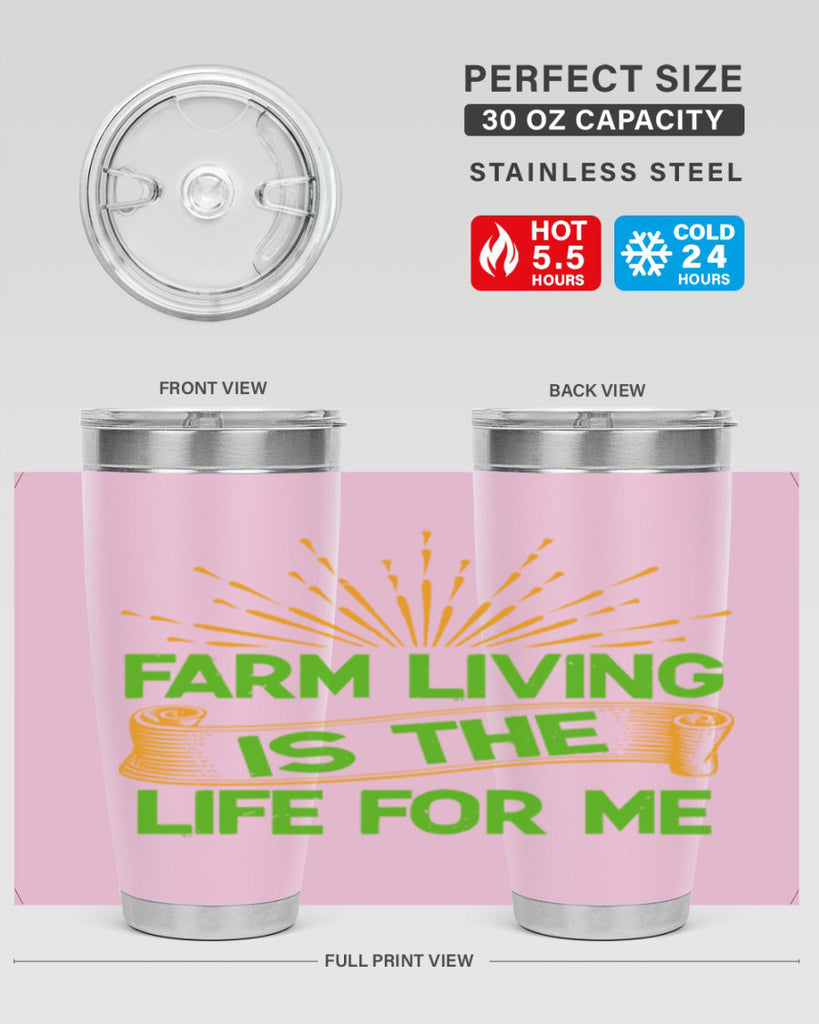 Farm living is the life for me 1#- farming and gardening- Tumbler