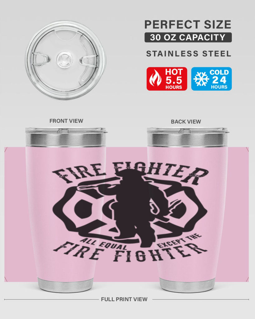 Fire Fighter Style 81#- fire fighter- tumbler