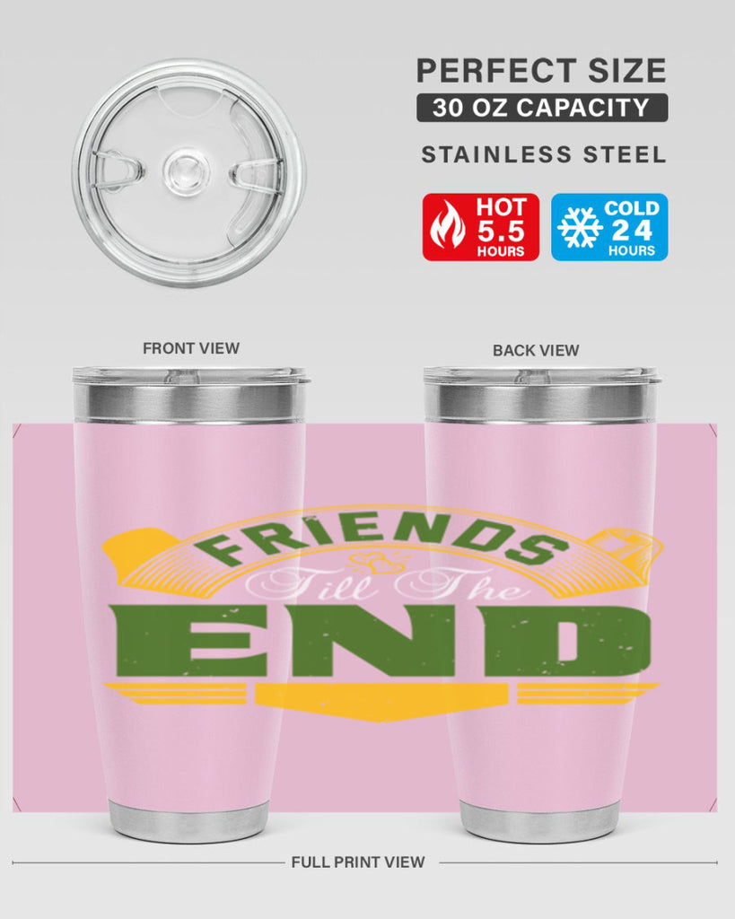 Friends ‘till the end Style 108#- Best Friend- Tumbler