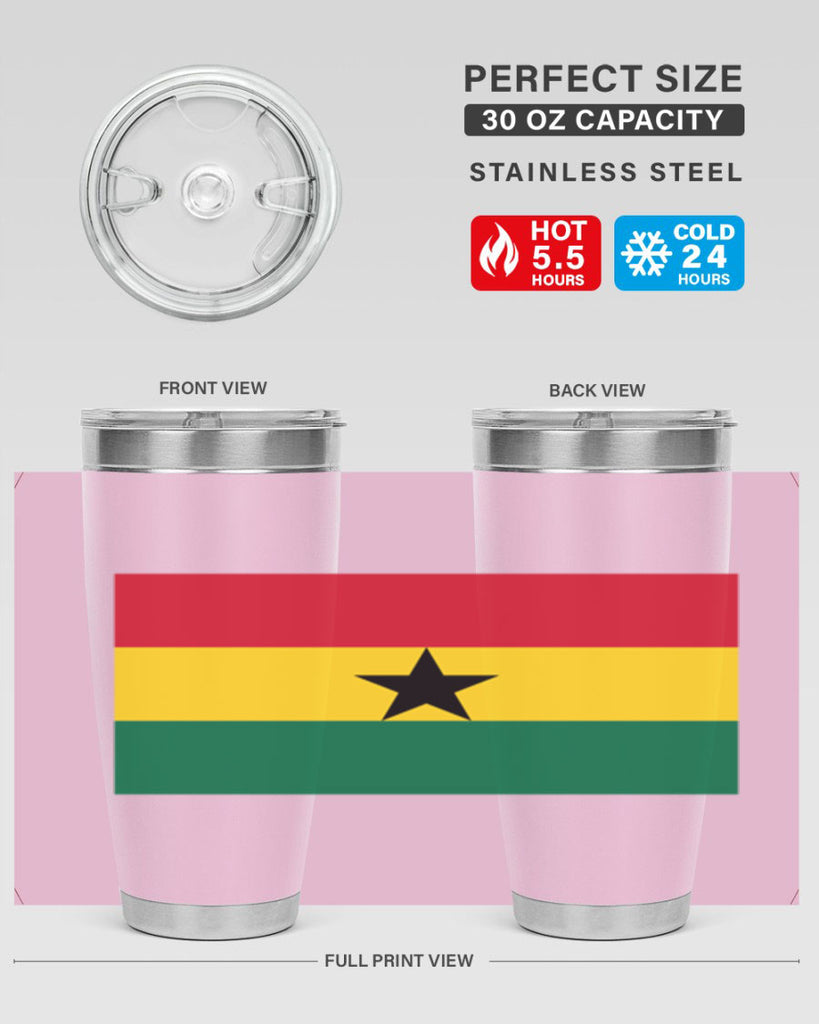 Ghana 132#- world flags- Tumbler