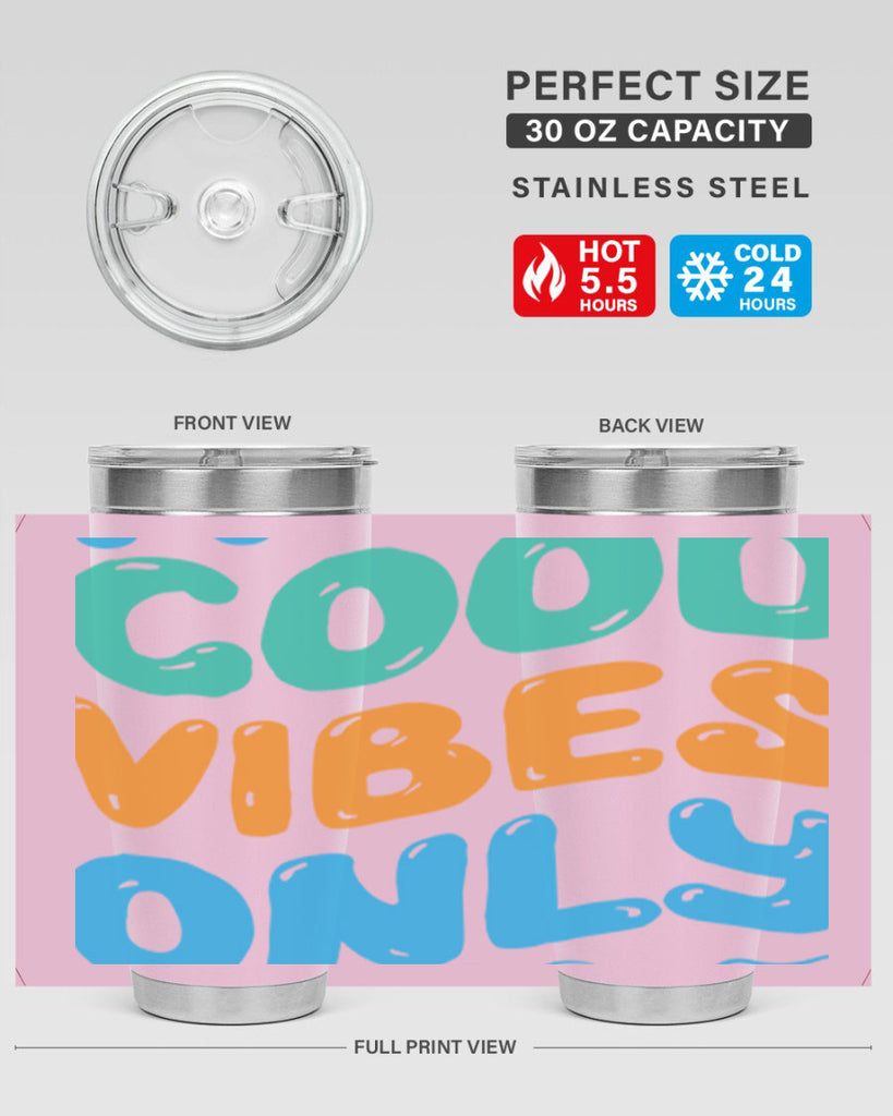 Good Vibes Only Design 200#- mermaid- Tumbler