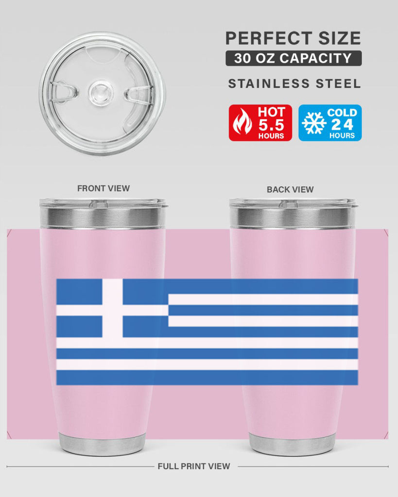 Greece 131#- world flags- Tumbler