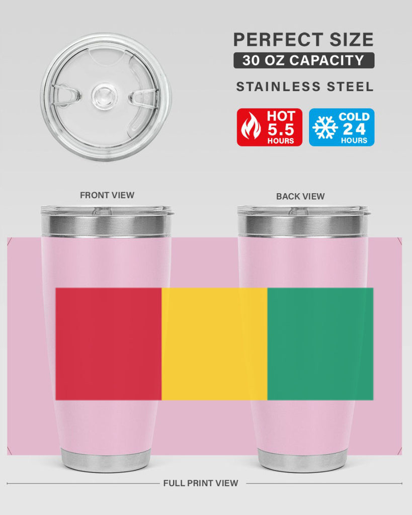 Guinea 127#- world flags- Tumbler