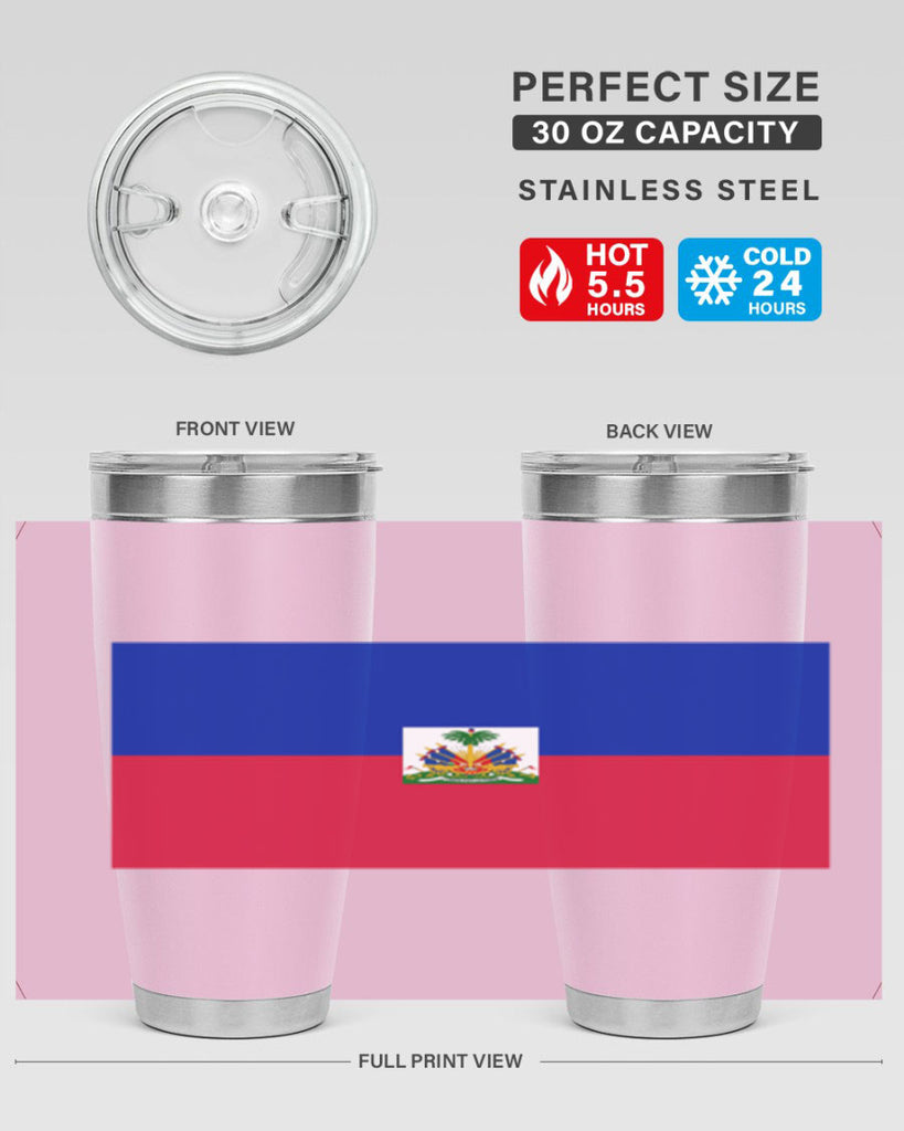 Haiti 125#- world flags- Tumbler