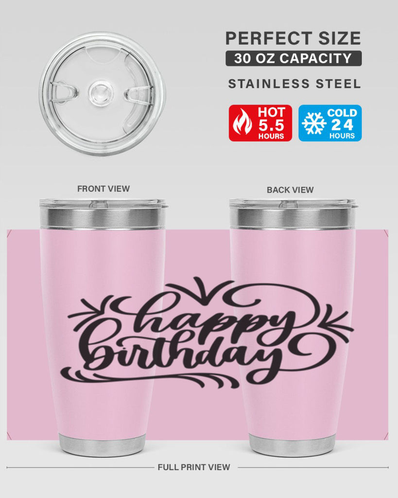 Happy Birthday Style 5#- birthday- tumbler