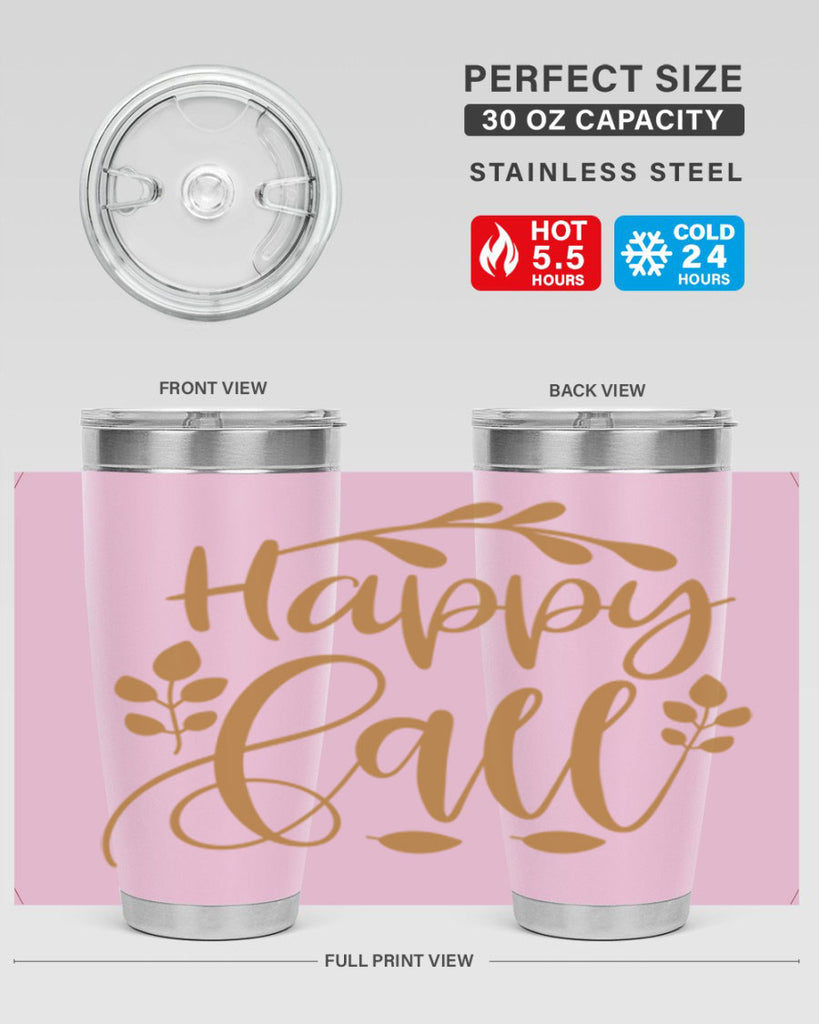 Happy Fall 236#- fall- Tumbler