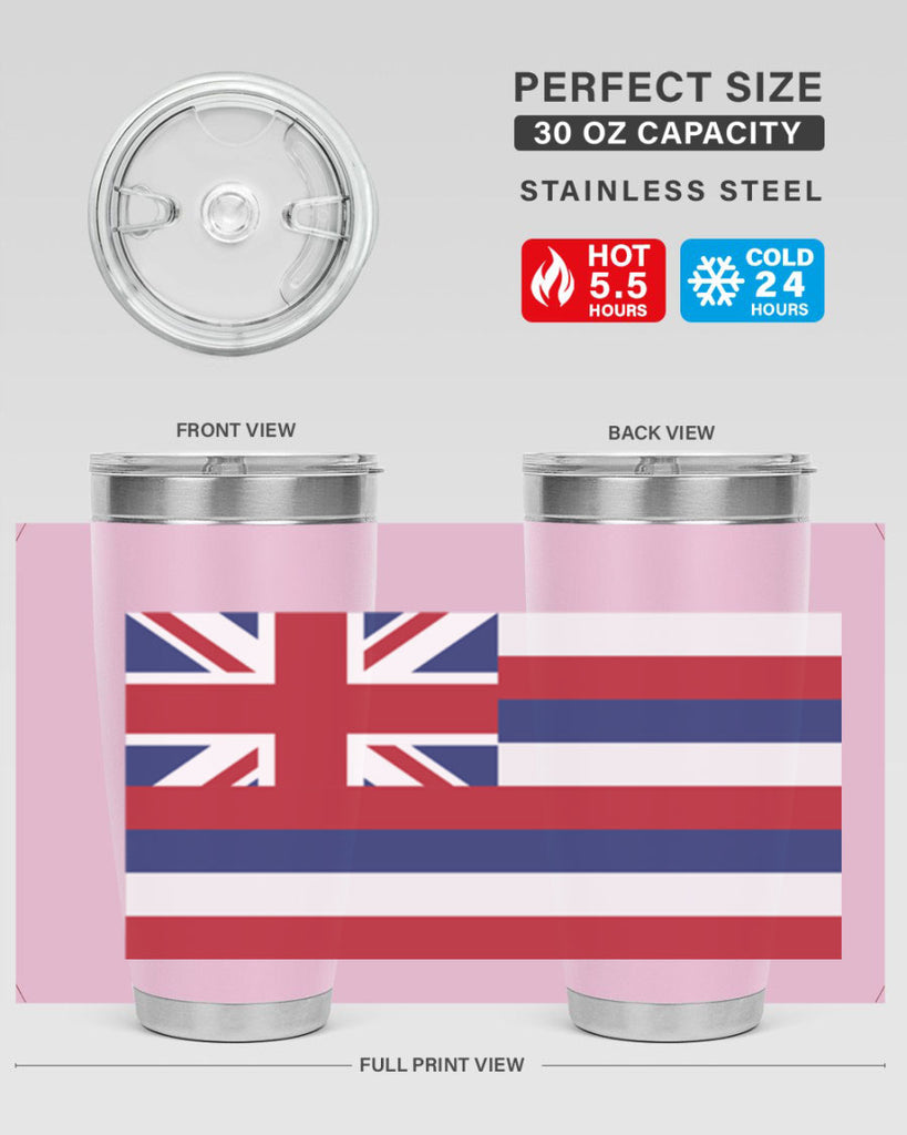 Hawaii 41#- Us Flags- Tumbler