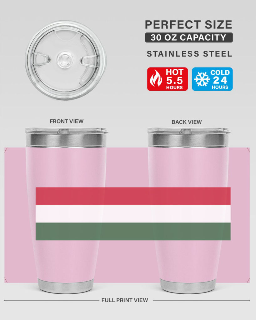 Hungary 123#- world flags- Tumbler