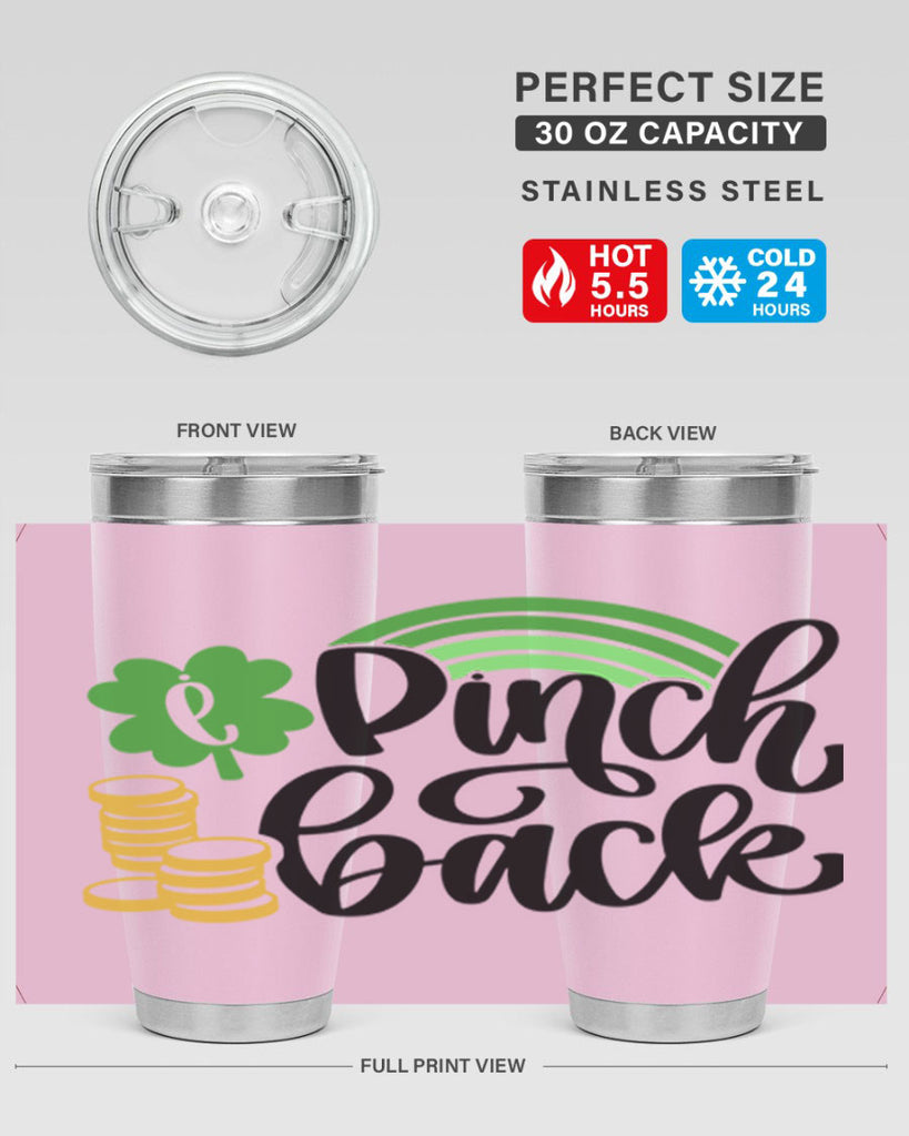 I Pinch Back Style 86#- St Patricks Day- Tumbler