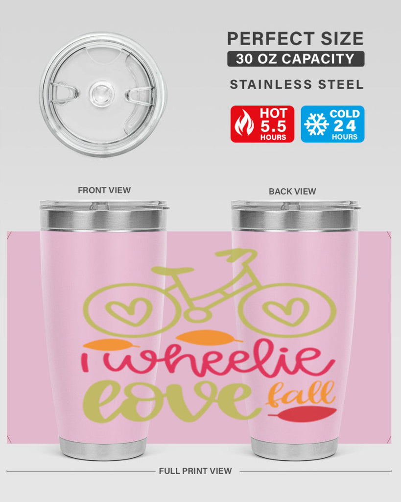 I Wheelie Love Fall 342#- fall- Tumbler