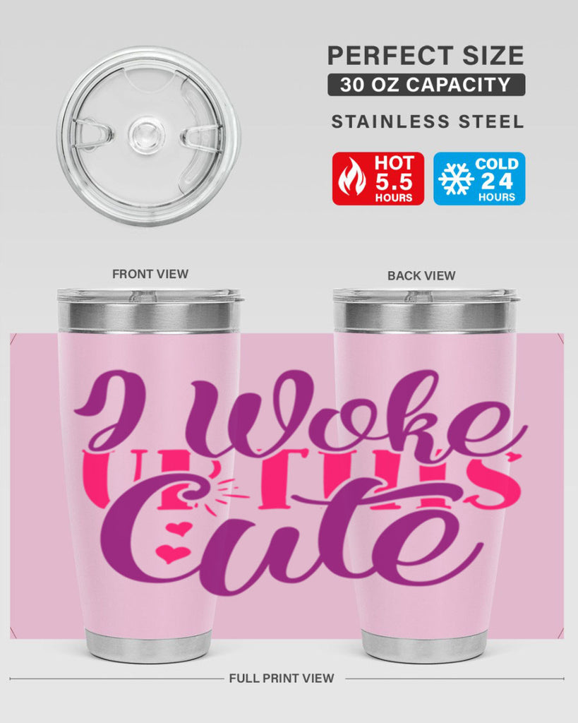 I Workup This Cute Style 243#- baby- tumbler