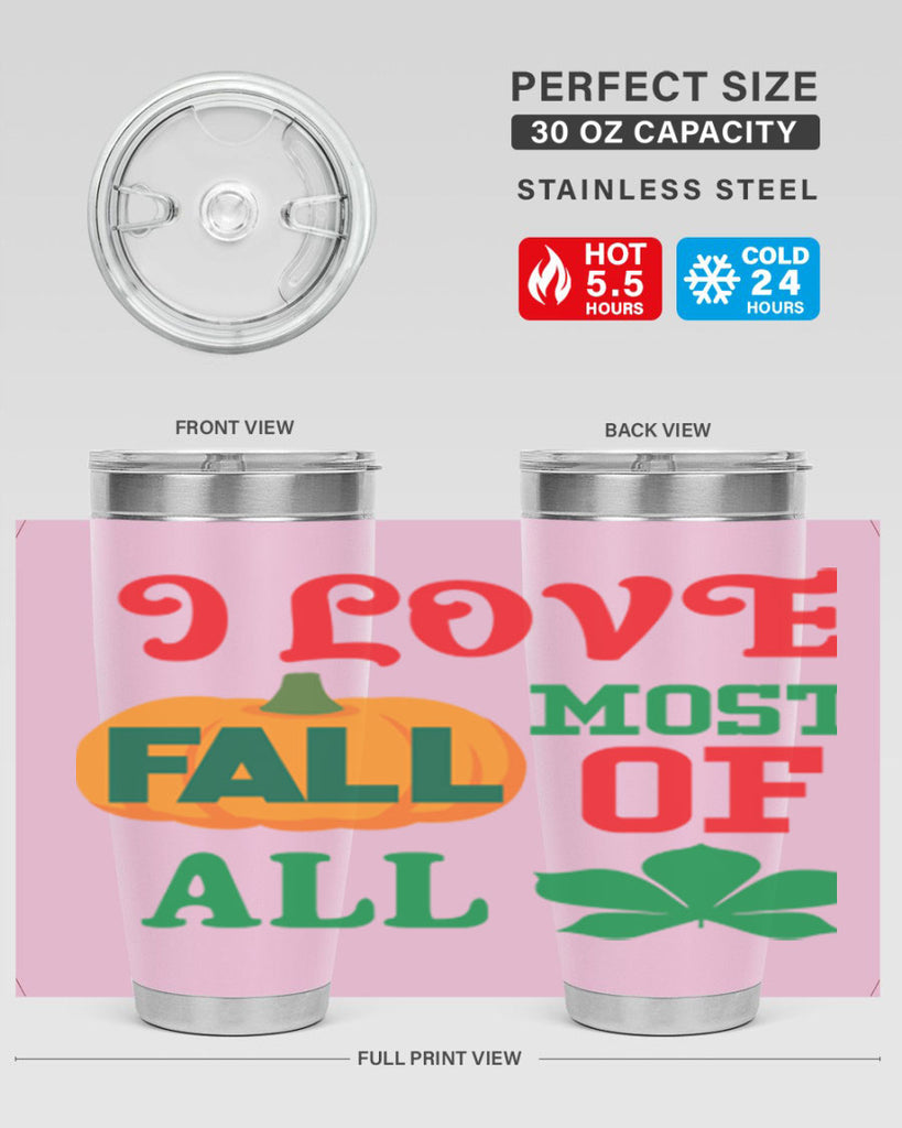 ILOVEFALLMOSTof 346#- fall- Tumbler