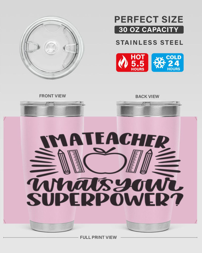 Im A Teacher Whats Your Style 72#- teacher- tumbler