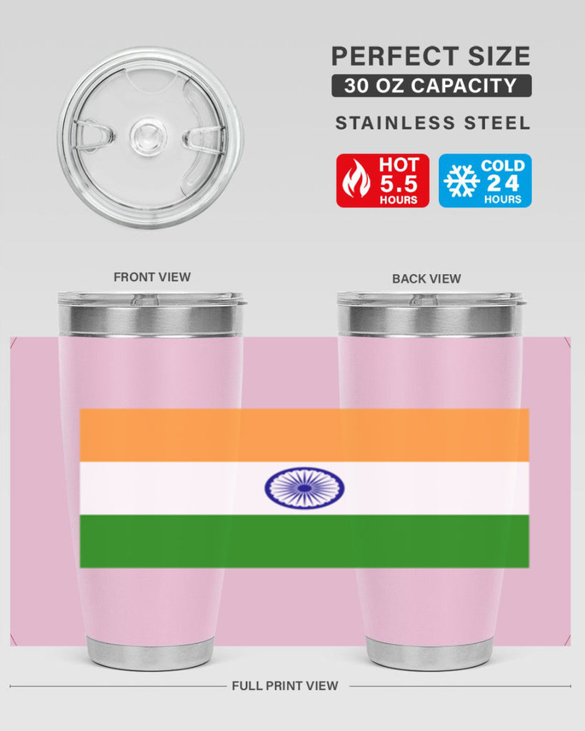 India 121#- world flags- Tumbler