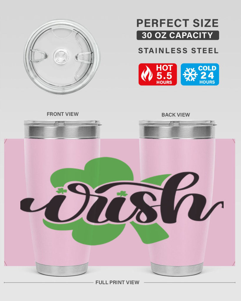 Irish Style 82#- St Patricks Day- Tumbler