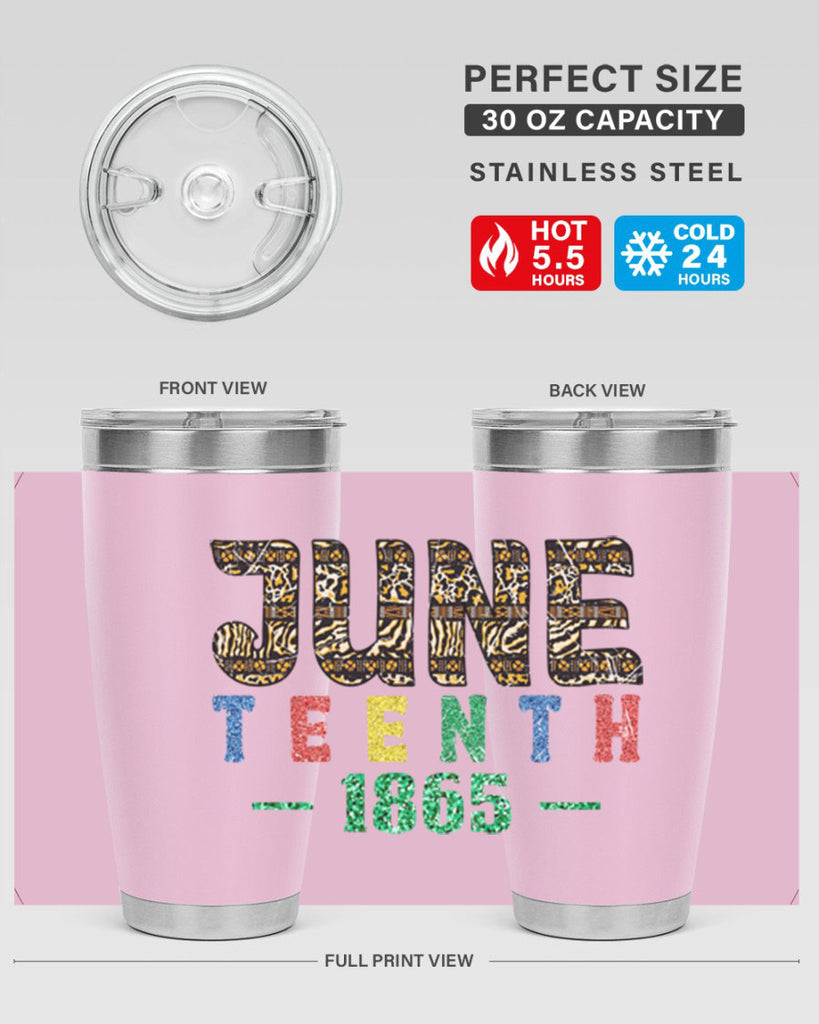 Juneteenth 1865 Png 40#- Juneteenth- tumbler