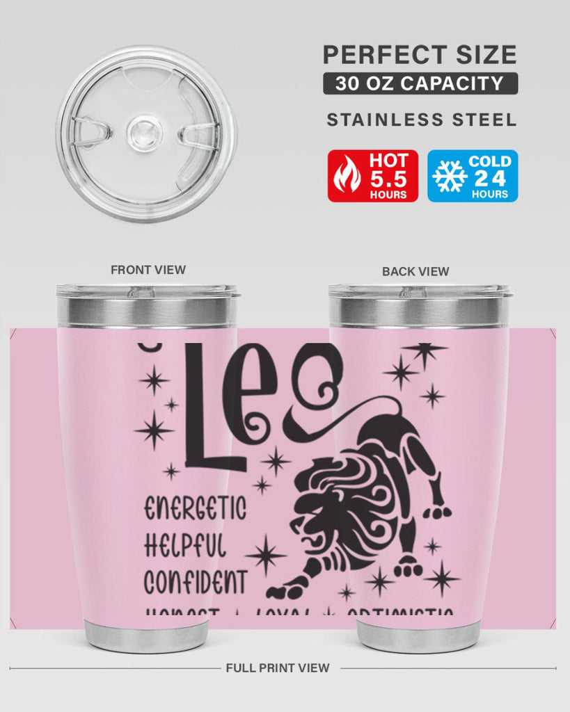 Leo 278#- zodiac- Tumbler