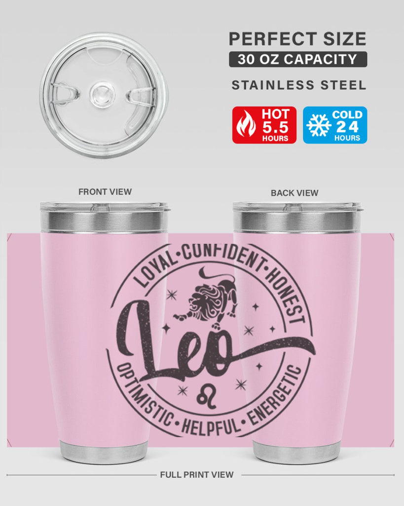 Leo 285#- zodiac- Tumbler