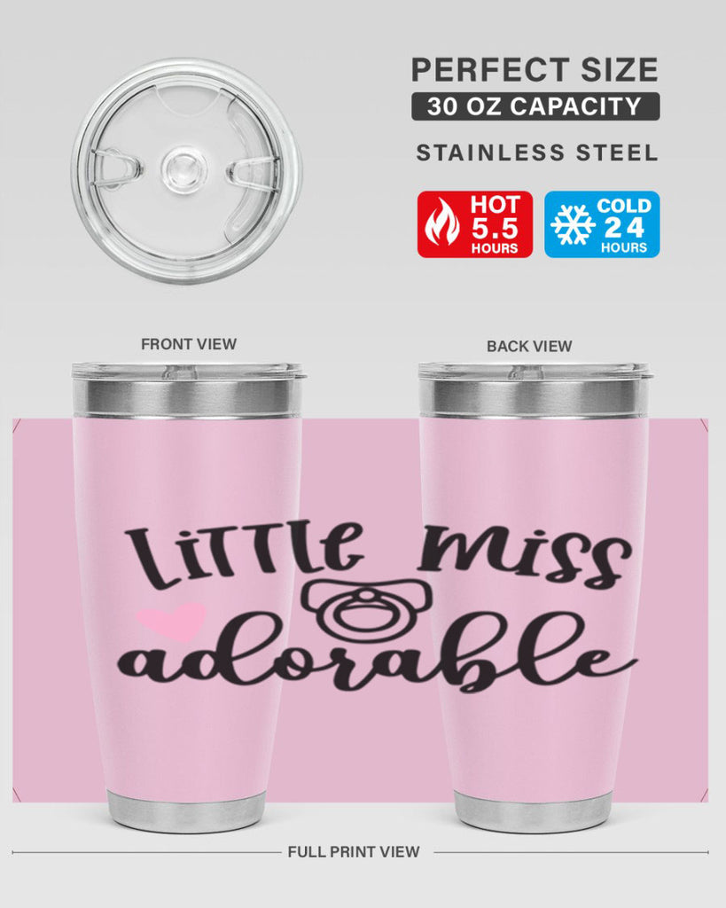 Little Miss Adorable Style 59#- baby- tumbler