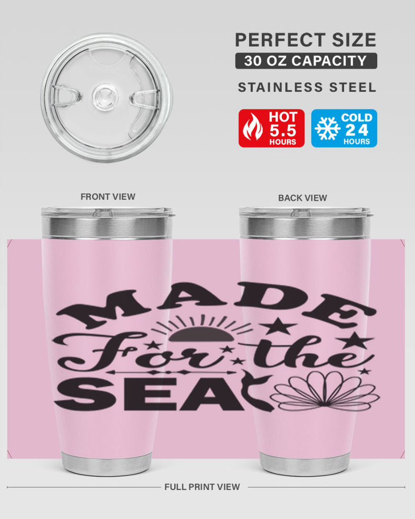 Made for the Sea 308#- mermaid- Tumbler