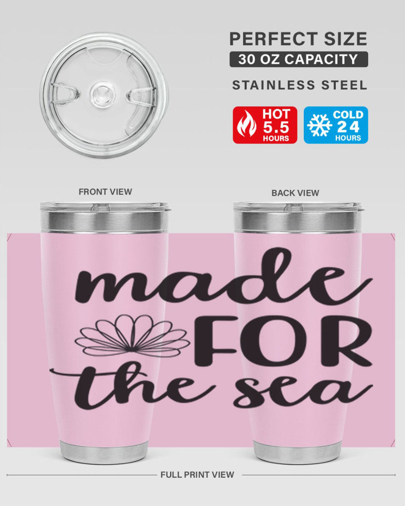 Made for the sea 309#- mermaid- Tumbler