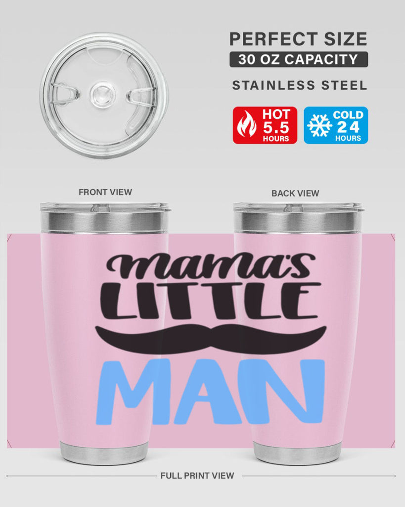 Mamas Little Man Style 49#- baby- tumbler
