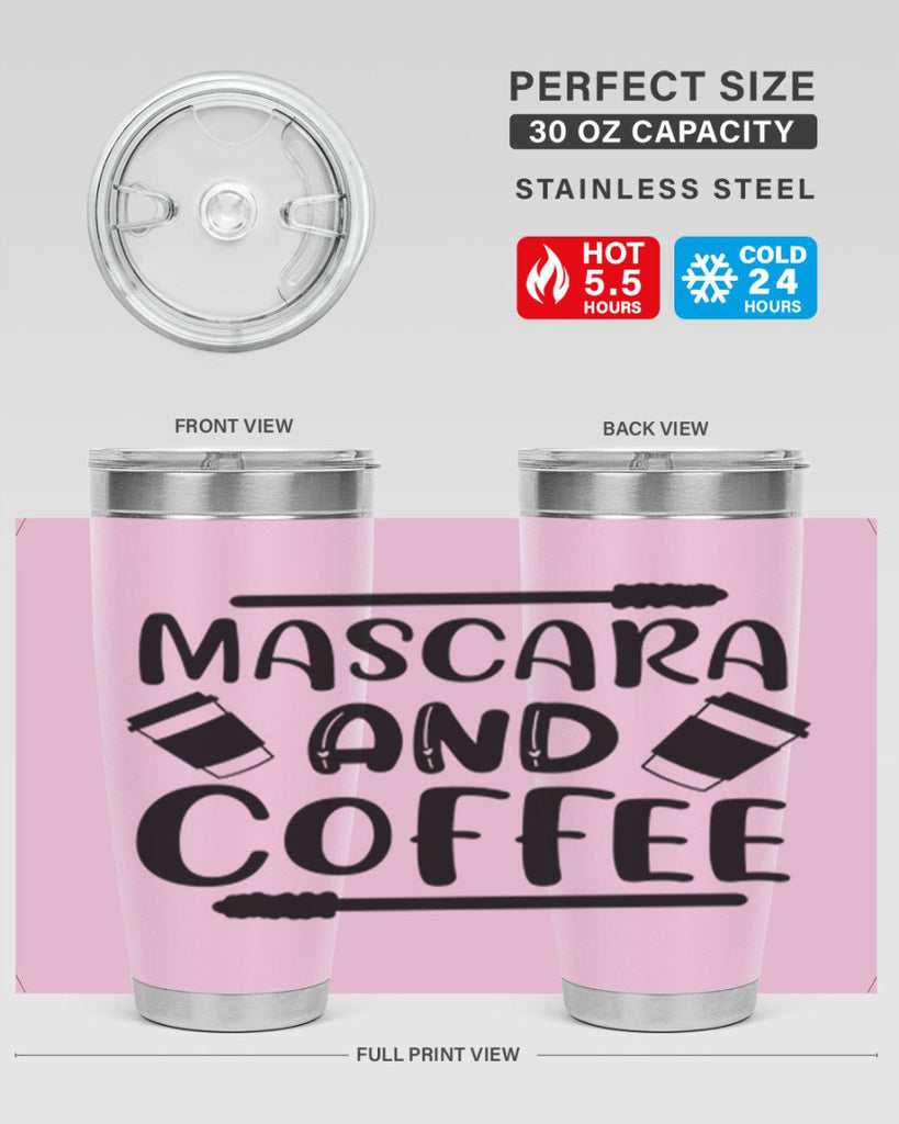 Mascara and Coffee 117#- fashion- Cotton Tank