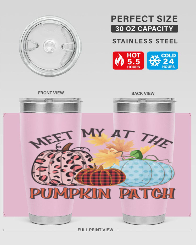 Meet My at the Pumpkin Patch 425#- fall- Tumbler