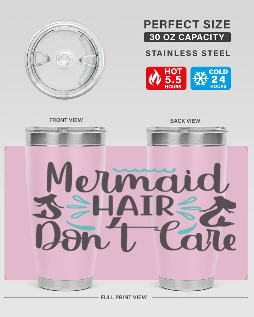 Mermaid Hair Don’t Care 359#- mermaid- Tumbler