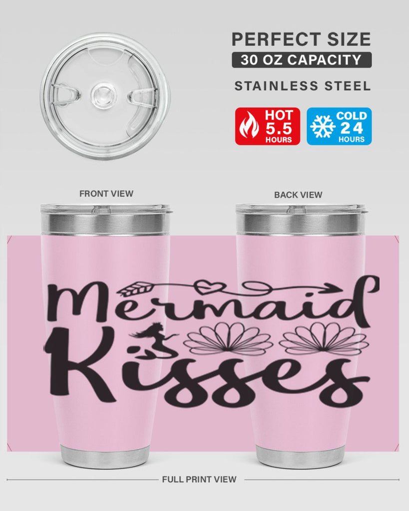 Mermaid Kisses design 427#- mermaid- Tumbler