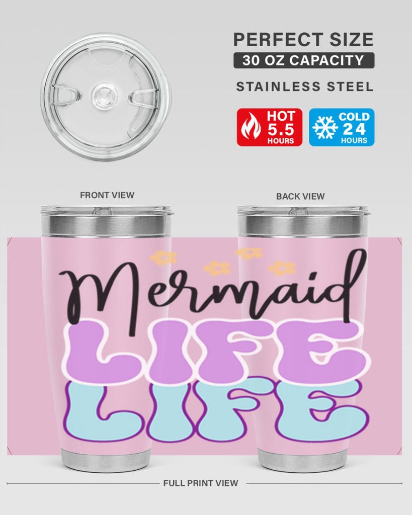 Mermaid Life 430#- mermaid- Tumbler