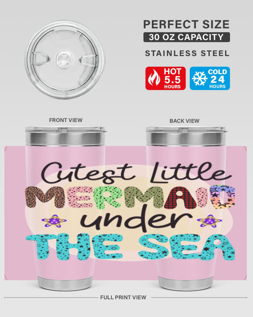 Mermaid Tshirt design 452#- mermaid- Tumbler