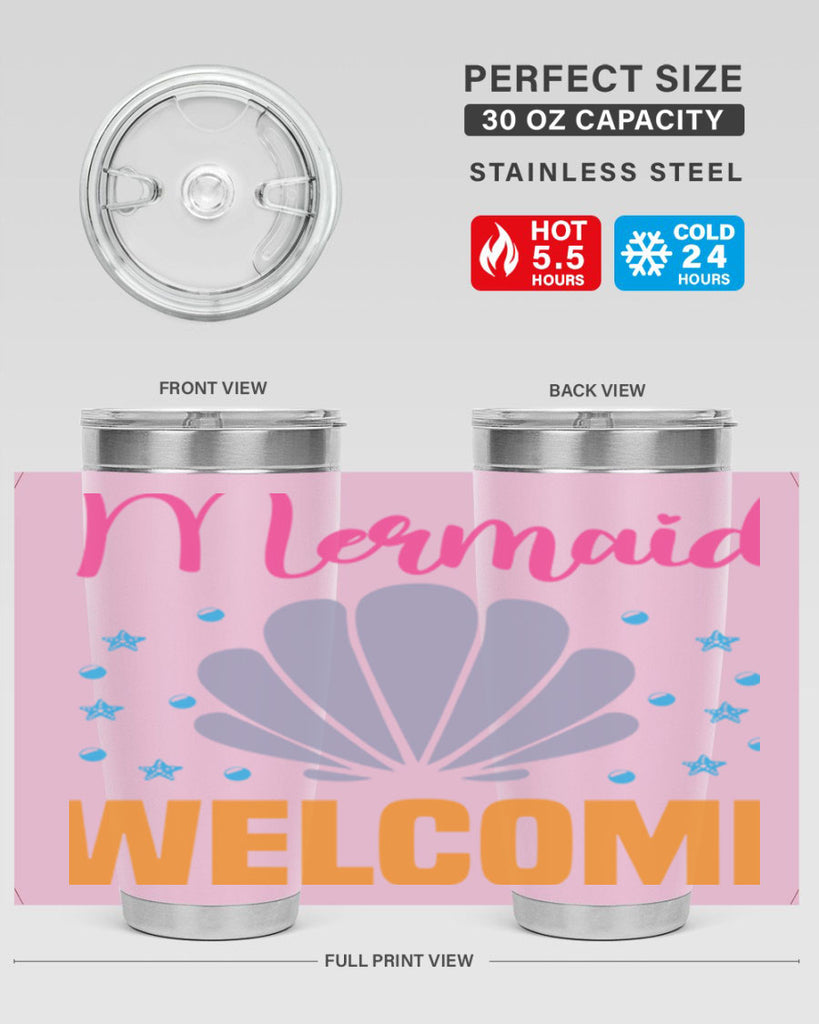 Mermaid Welcome Design 467#- mermaid- Tumbler