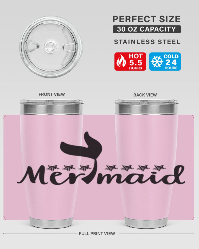 Mermaid design 451#- mermaid- Tumbler