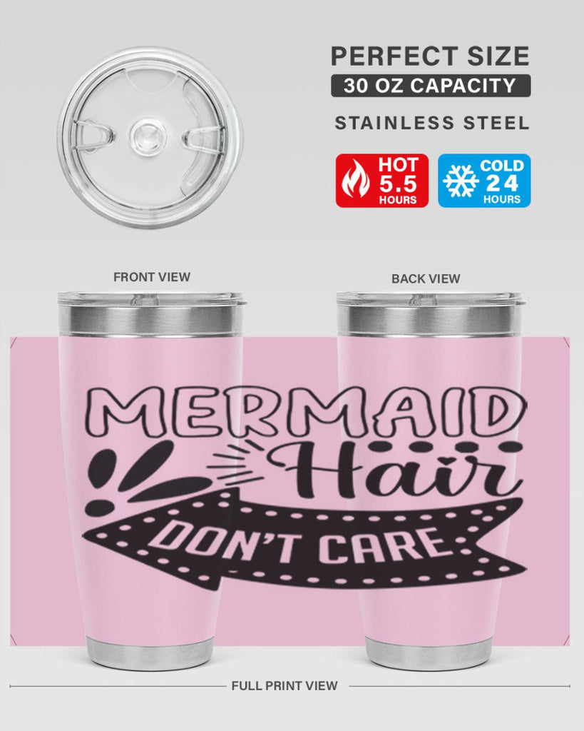 Mermaid hair dont care 403#- mermaid- Tumbler