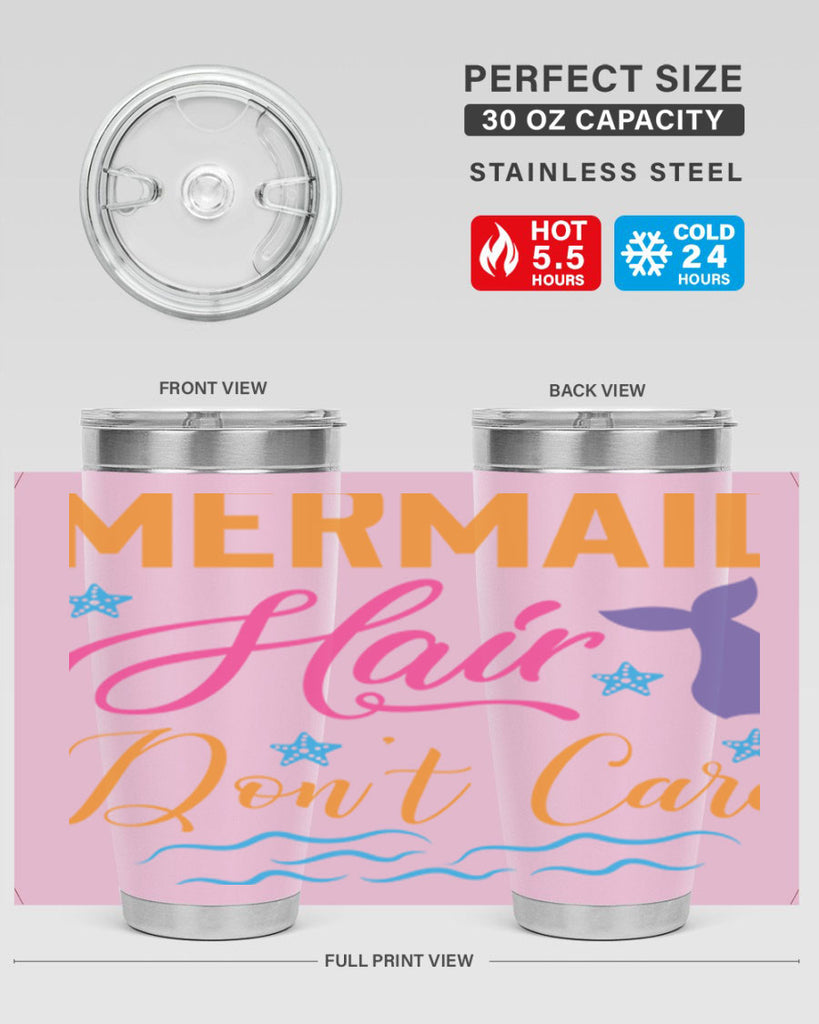 Mermaid hair dont care 414#- mermaid- Tumbler