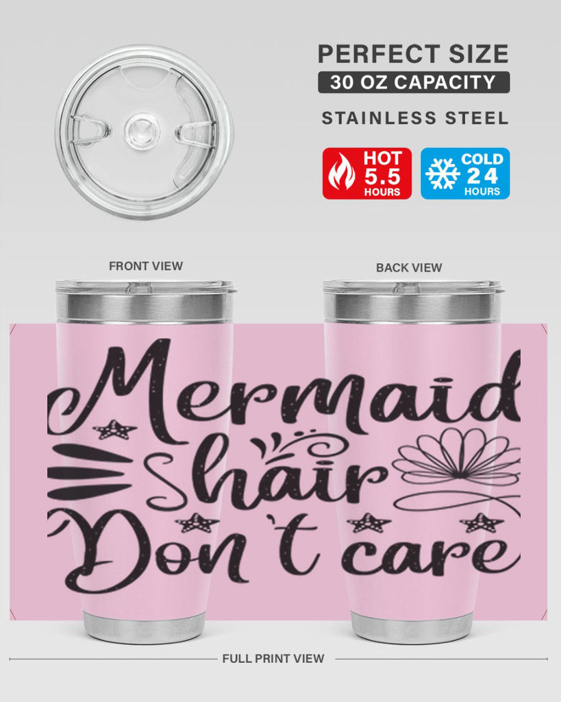 Mermaid hair dont care 415#- mermaid- Tumbler