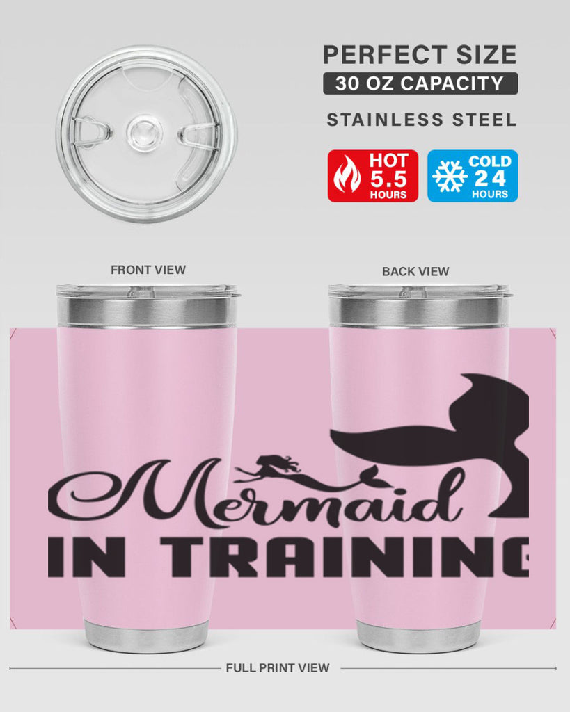 Mermaid in training 423#- mermaid- Tumbler